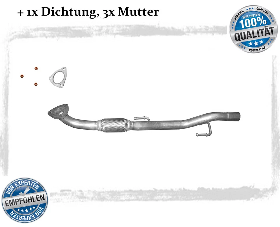Auspuffanlage für Seat Ibiza III 6L1, IV 6J5 1.4 63KW Bj.06-11 Auspuff Schelle - Bild 2 von 4