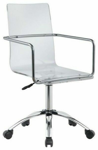 Contemporary Clear Acrylic Office Chair For Sale Online Ebay