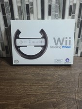 Ubisoft Steering Wheel For Nintendo Wii Racing Wheel holds Wii Remote