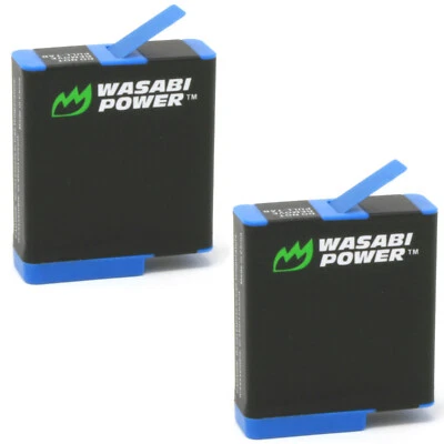 Wasabi Power Battery (2-Pack) for GoPro HERO8 Black (Compatible with HERO7,