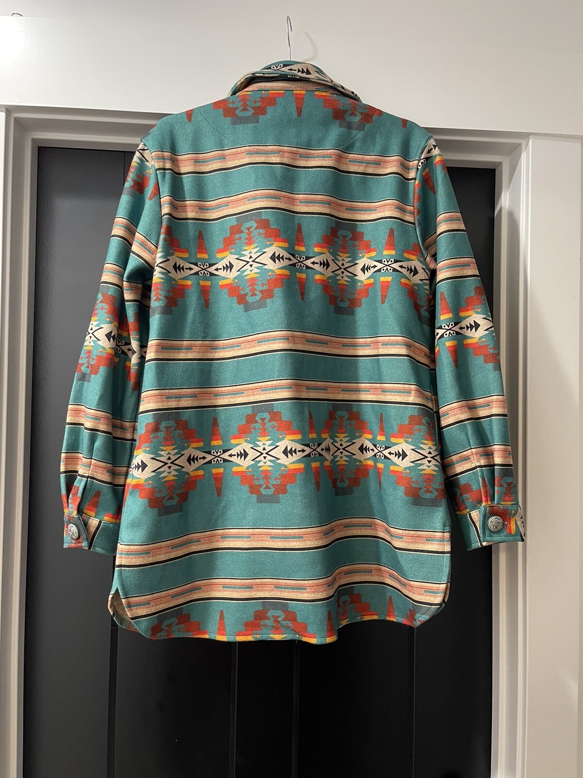 womens aztec jacket large - image 2