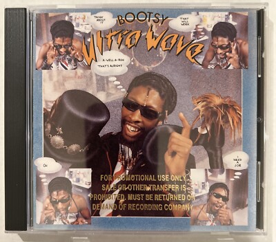 Bootsy Collins - Ultra Wave CD 1980 Unplayed Promo 