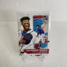 2022 Donruss DIAMOND KINGS #16 Ronald Acuna Jr. Atlanta Braves