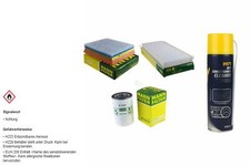 MANN-FILTER Filtersatz MANNOL Klimareiniger für Ford KA 1.3i 1.6i Street 1.6