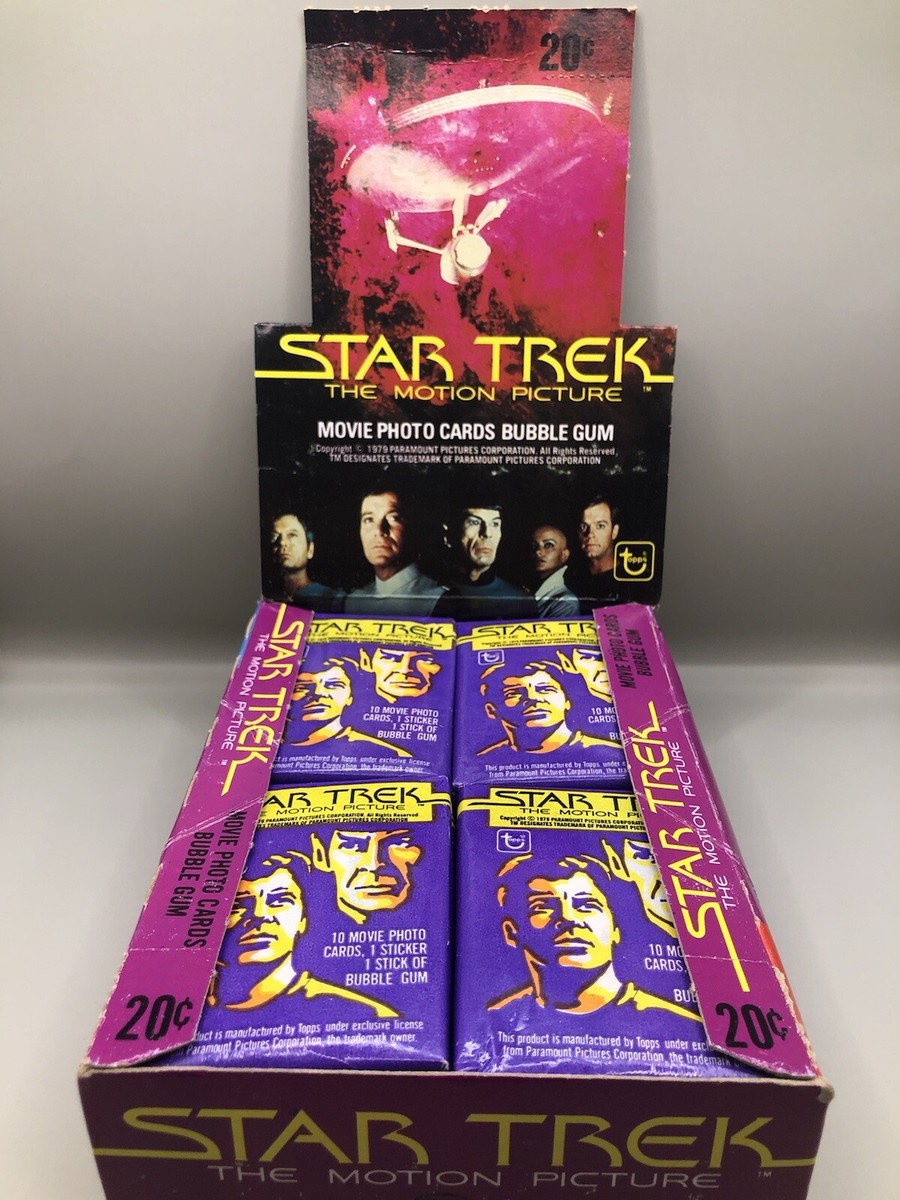 カード・フォト・ブロマイド STAR TREK THEMOTION PICTURE 1979 Topps Star Trek Motion Picture Trading Cards 1 Vintage Wax