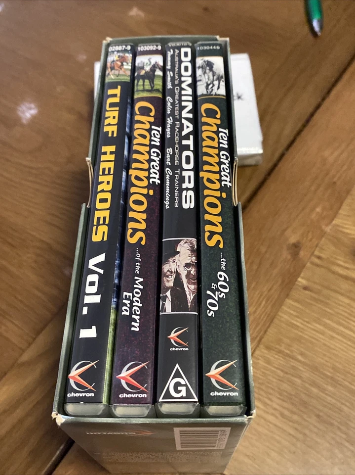 Greats Of Australian Turf Dvd Turf Heroes Vol. 1 Dominators 10 Great Champions - image 2 of 4