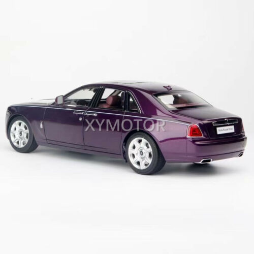 New KYOSHO 1/18 Rolls Royce RR Ghost Diecast Car Model Gift Collection Display - Picture 10 of 16