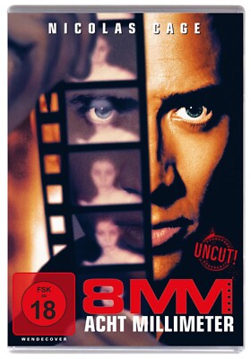 8 MM - Acht Millimeter - Uncut (1999)[DVD/FSK 18/Neu/OVP] Nicolas Cage, Joaquin