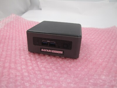 Safari Montage Encoder Intel NUC7i3BNH  Magewell Eco Capture card hdmi