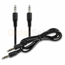 AUX AUXILIARY CORD 3.5mm Male to Male Stereo Audio Cable PC iPod MP3 CAR - 3 ft.