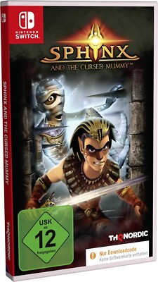 Sphinx and the Cursed Mummy - Nintendo Switch - Code in a Box - NEU -Adventure