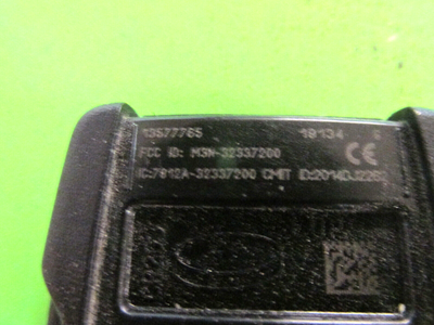 2020 Chevrolet Silverado Keyless Entry Remote Key Fob 3B (FCC: M3N-32337200, P/N: 13577765