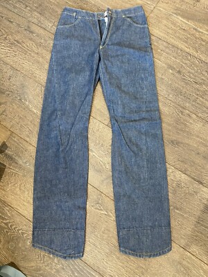 Levi's Engineered Jeans 00004-0835 Denim Bottoms Slim 3D Cut 27 Indigo EKM Used
