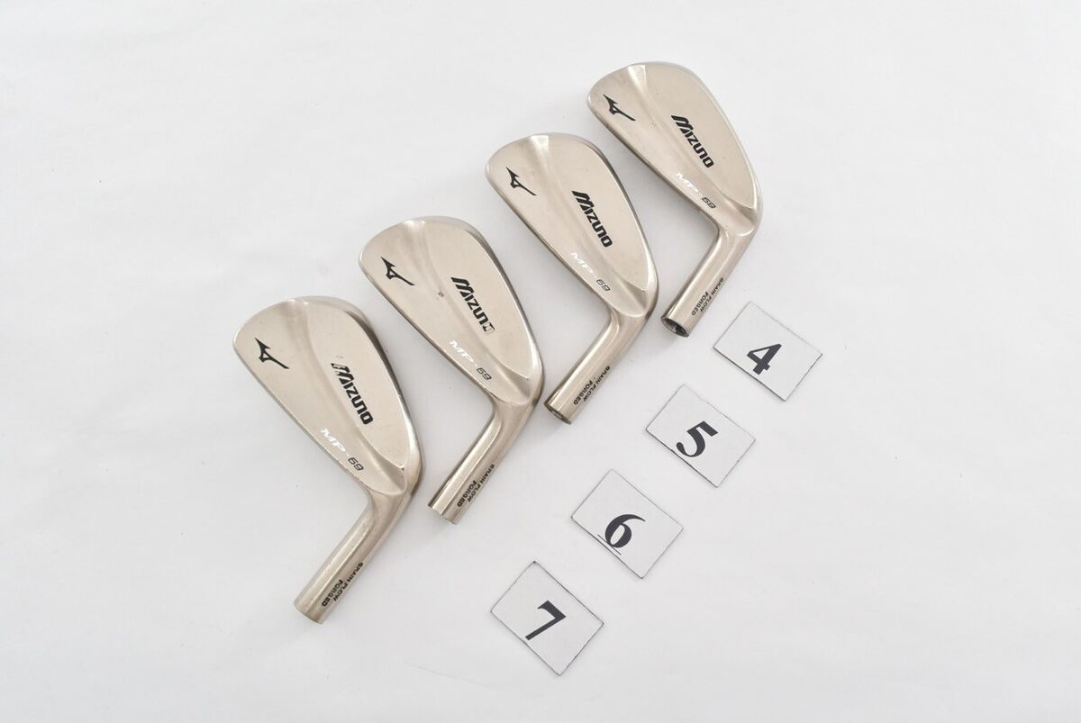 7pcs Mizuno MP-69 Forged 4-5-6-7-8-9-PW Iron Set Head Only 7pcs Mizuno MP-69 Forged 4-5-6-7-8-9-PW Iron Set Head Only