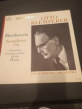 Beethoven Symphony No. 4 Otto Klemperer Philharmonic Orchestra Angel #S35661