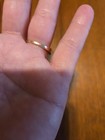 Womens emerald ring 14k gold 7.5 — photo 3