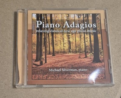 MICHAEL SILVERMAN - Piano Adagios: Classical New Age Piano Music - CD RARE 