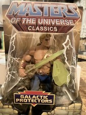 MOTU Classics Galactic Protector He-Man w Mailer