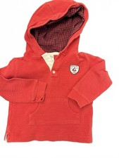 Carter's Red Hooded Pullover Sweatshirt for Toddler