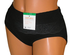 Panties Lingerie Warners No Pinch No Problem Black Hipster Sz 7 Large Gift