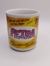 🐻💖 Windel Winni Tasse „Petra“ | Petra Porzellan | Namenstasse Vintage 💖🐻