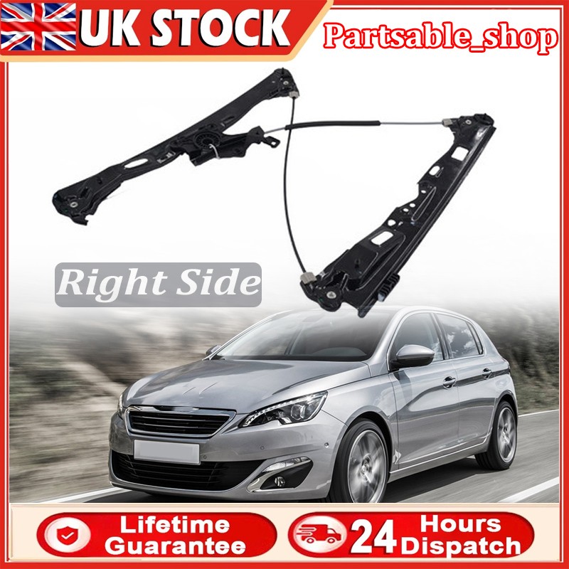 For Peugeot 308 MK2 2014-2021 Front Right Driver Side Electric Window Regulator