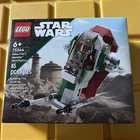 New Lego Star Wars 75344 Boba Fett's Starship Microfighter 85 Pcs Legos Sealed