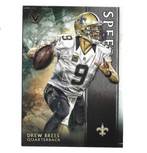 2015 Topps Valor Speed #59 Drew Brees Saints