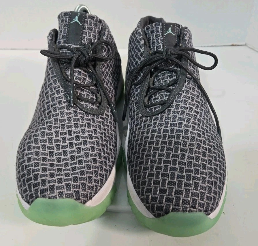 Jordan Future masculino baixo lobo cinza cintura esmeralda - Air Jordans tamanho 10.5 - Imagem 2 de 4