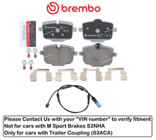 Rear Brake Pad OES Ceramic +Sensor for BMW X7 xDrive40i (S3M2A / VinReqd)