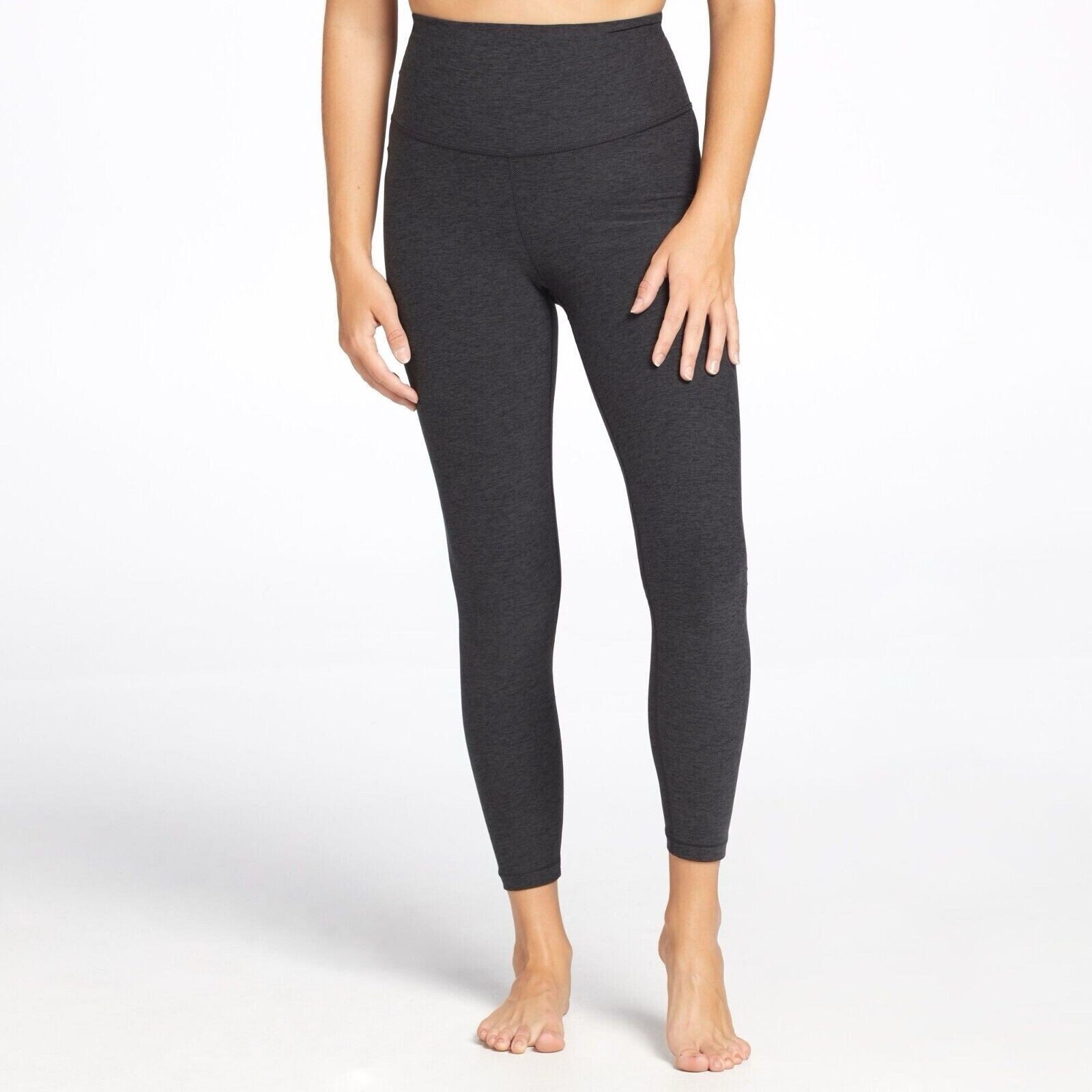 CALIA Women's LustraLux 7/8 Legging Heather Gray Size XS Yoga Pilates High Rise