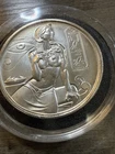 Egyptian God Series Cleopatra Ultra High Relief - 2 oz .999 Fine Silver Round