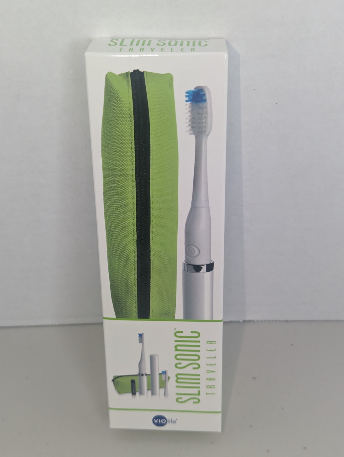Violife Slim Sonic Traveler Toothbrush With Bag, Battery & E