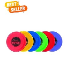Versatile 9.5" Plastic Flying Discs   Assorted Colors for Active Dogs and Kids
