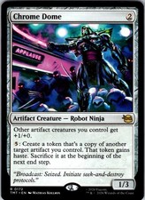 Chrome Dome R Teenage Mutant Ninja Turtles 172 NM