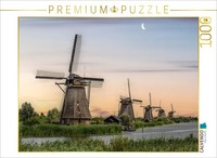 Calvendo Puzzle WindmüHlen Im Abendlicht | 1000 Teile Lege-GrößE 64 × 48 Cm Foto