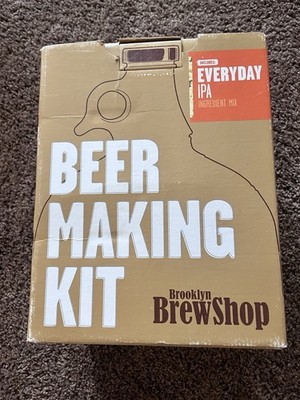 Brooklyn Brew Shop Beer Brewing Making Kit, Everyday IPA Brewery DYI 2 Left