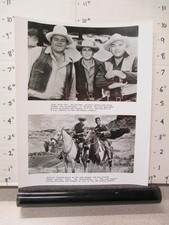 TV photo 1980s FAMILY Channel Bonanza Michael Landon Lone Ranger Clayton Moore