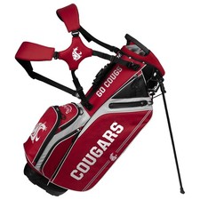 Team Effort NCAA Caddie Carry Hybrid Golf Bag Washington State Cougars