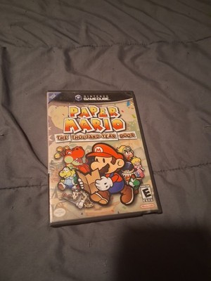 Paper Mario The Thousand Year Door - Nintendo GameCube - Box and Disc no manual