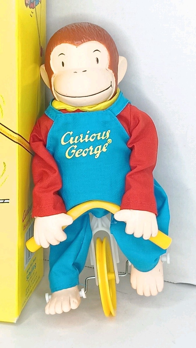 Curious George Balancing Monkey Schylling Unicycle Pedal Toy Curious George Balancing Monkey Schylling Unicycle Pedal Toy