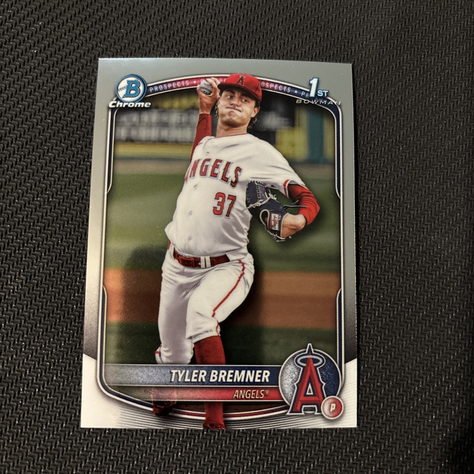 2025 Bowman Draft Chrome - 1st Bowman - Tyler Bremner #BDC-37 - Angels