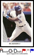 1990 Leaf #125 Bo Jackson Kansas City Royals Card