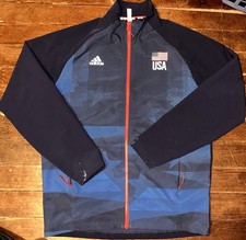 Men  s Medium Adidas Team USA Volleyball Jacket