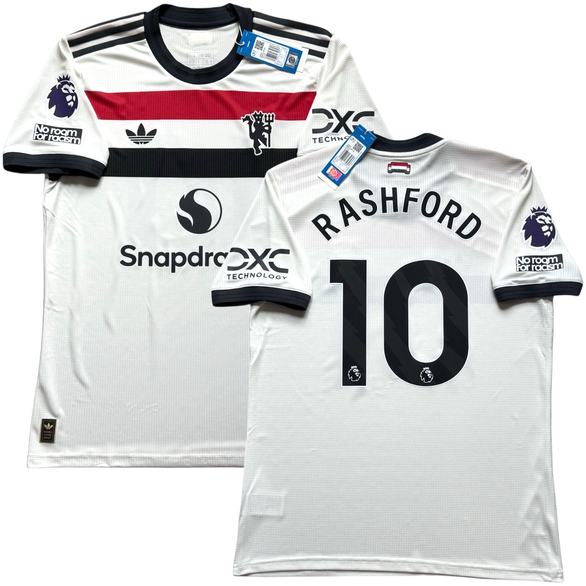 2024/25 Manchester United Authentic Away Jersey #10 Rashford Large