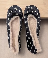 Kate Spade Mallow Satin Ballerina Slippers