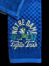 Notre Dame Fighting Irish Golf Towel (6in X 23in) (35k Stitches)