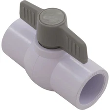 Ball Valve, Custom Molded Products, 1" Slip