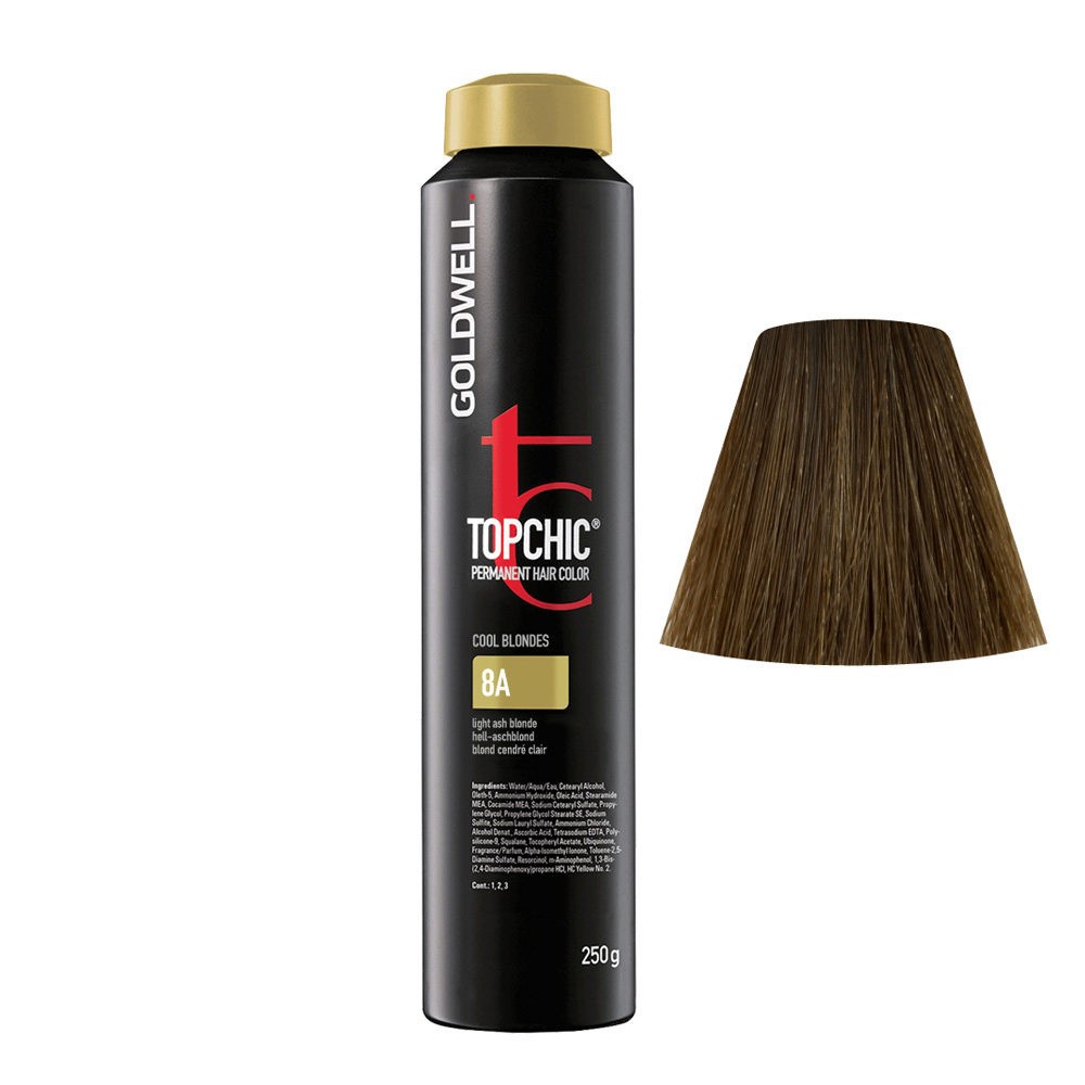 Coloration (can) 8a Light Ash Blonde 8.6 Oz