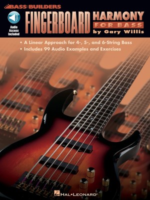 Fingerboard Harmony for Bass Guitar Lessons Hal Leonard Music Book Online Audio